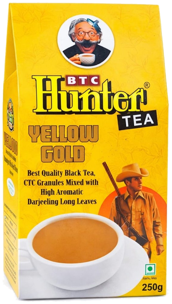 BTC Hunter Tea Yellow Gold, 250g